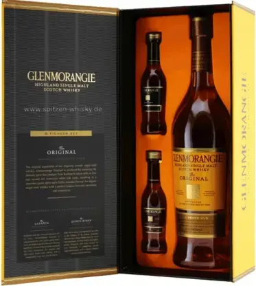  Виски Glenmorangie, The Original & The Lasanta & The Quinta Ruban, set of 3 bottles, gift box