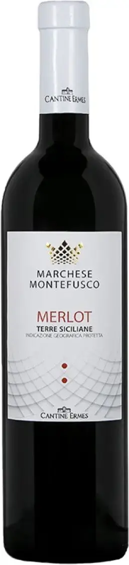 Вино Marchese Montefusco Merlot Terre Siciliane IGT 2022 0.75 л
