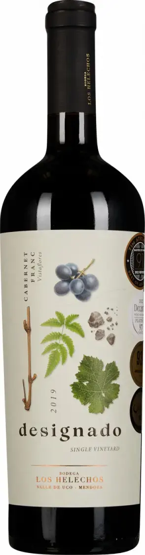 Вино Los Helechos Designado Cabernet Franc, 2019, 0.75 л