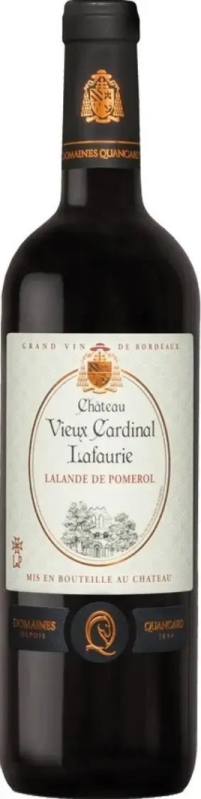 Вино Chateau Vieux Cardinal Lafaurie Lalande De Pomerol AOC, 2020, 0.75 л