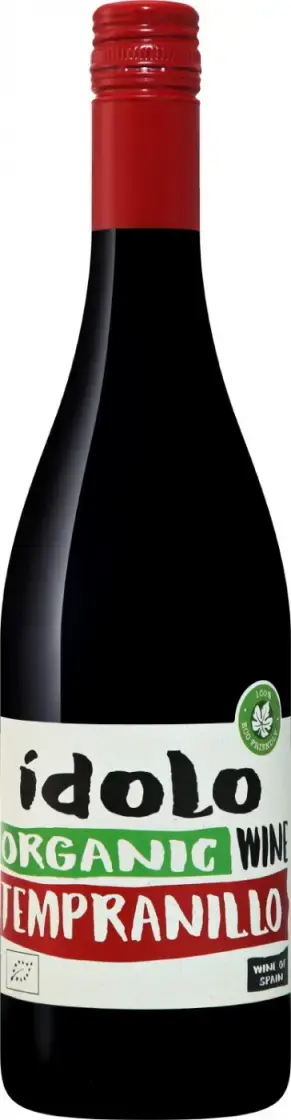 Вино Idolo Organic Tempranillo 2021 0.75 л