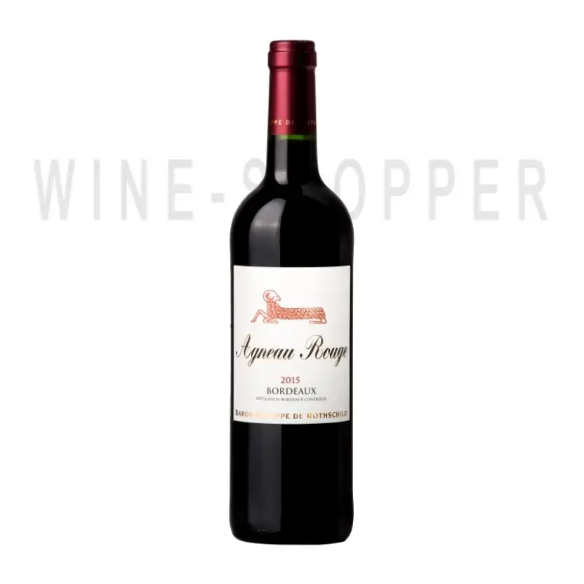Вино Agneau Rouge Bordeaux Vintage AOP 2014 0.75 л