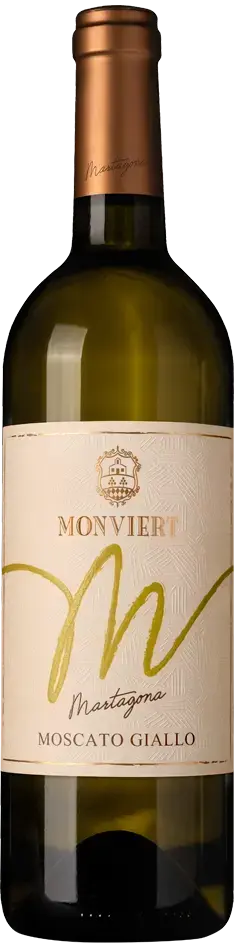 Игристое вино жемчужное Monviert Martagona Moscato Giallo 2022 0.75 л