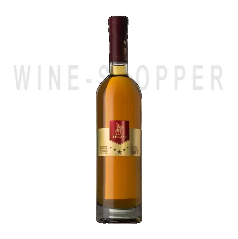 Бренди Brandy Telavi 5 stars 0.5 л