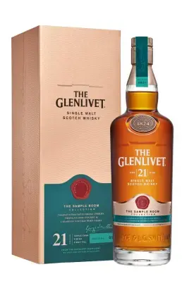 Виски Glenlivet Single Malt Scotch Whisky 21 Years Old, gift box, 0.7 л