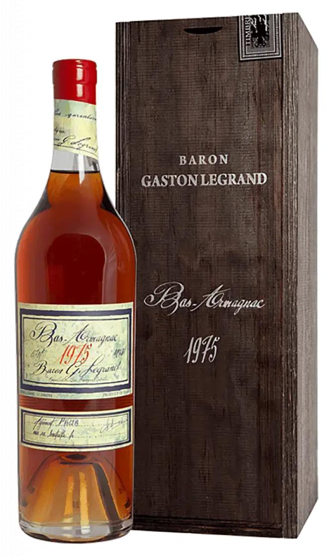 Арманьяк Baron G. Legrand Bas Armagnac in box 1975 0.7 л