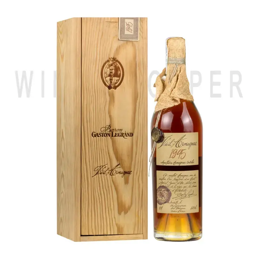 Арманьяк Baron G. Legrand Bas Armagnac in box 1945 0.7 л