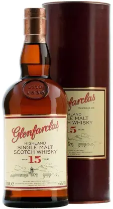 Виски Glenfarclas 15 years, in tube, 0.7 л