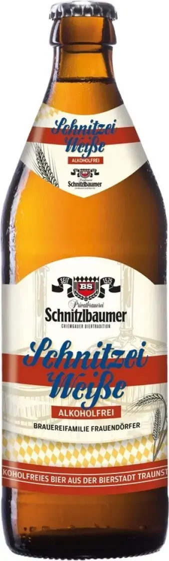 Безалкогольное пиво Schnitzlbaumer Schnitzei Weisse Alcoholfrei, 0.5 л
