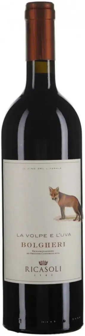 Вино Barone Ricasoli Bolgheri La Volpe e L'Uva DOC, 2022, 0.75 л