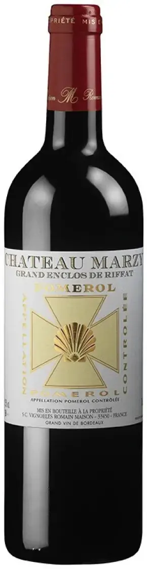 Вино Chateau Marzy Pomerol AOC, 2021, 0.75 л