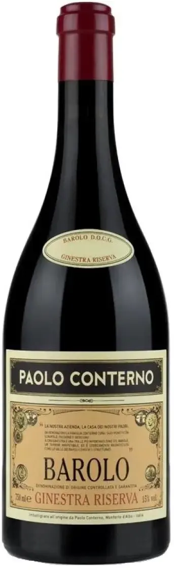 Вино Paolo Conterno Barolo Ginestra DOCG Riserva, 2013, 0.75 л