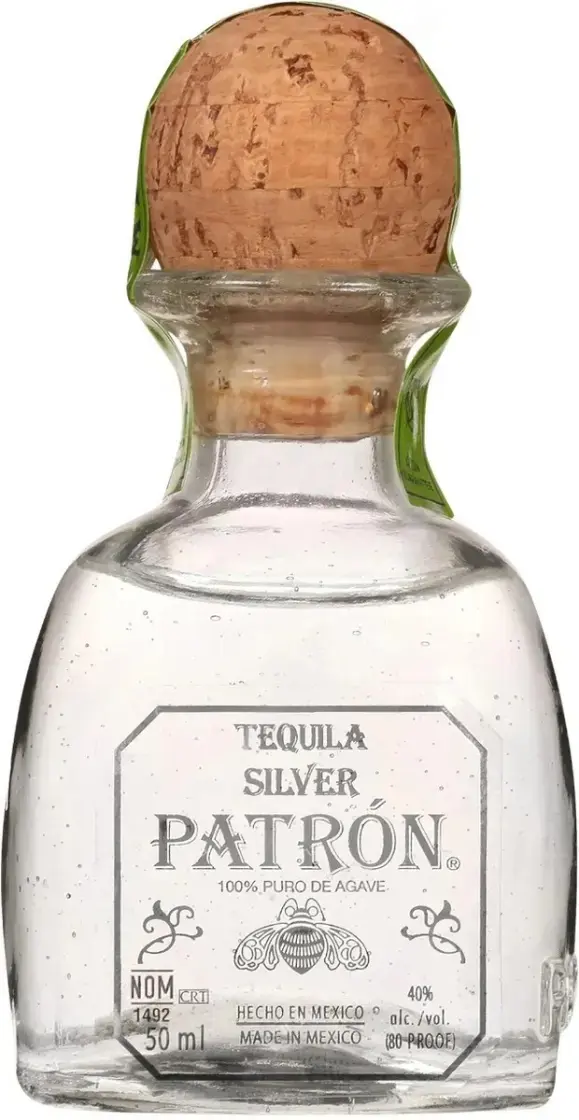 Текила Patron Silver, 0.05 л