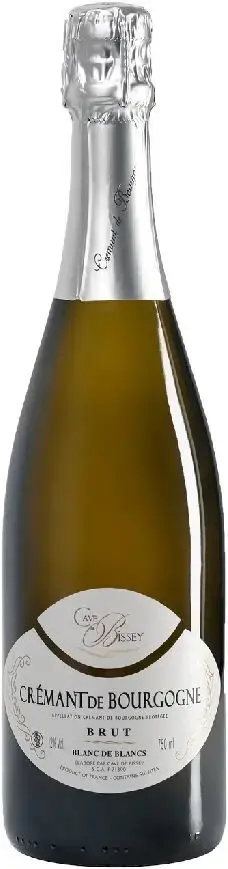 Игристое вино Cave de Bissey Cremant de Bourgogne AOP Blanc de Blancs Brut, 0.75 л