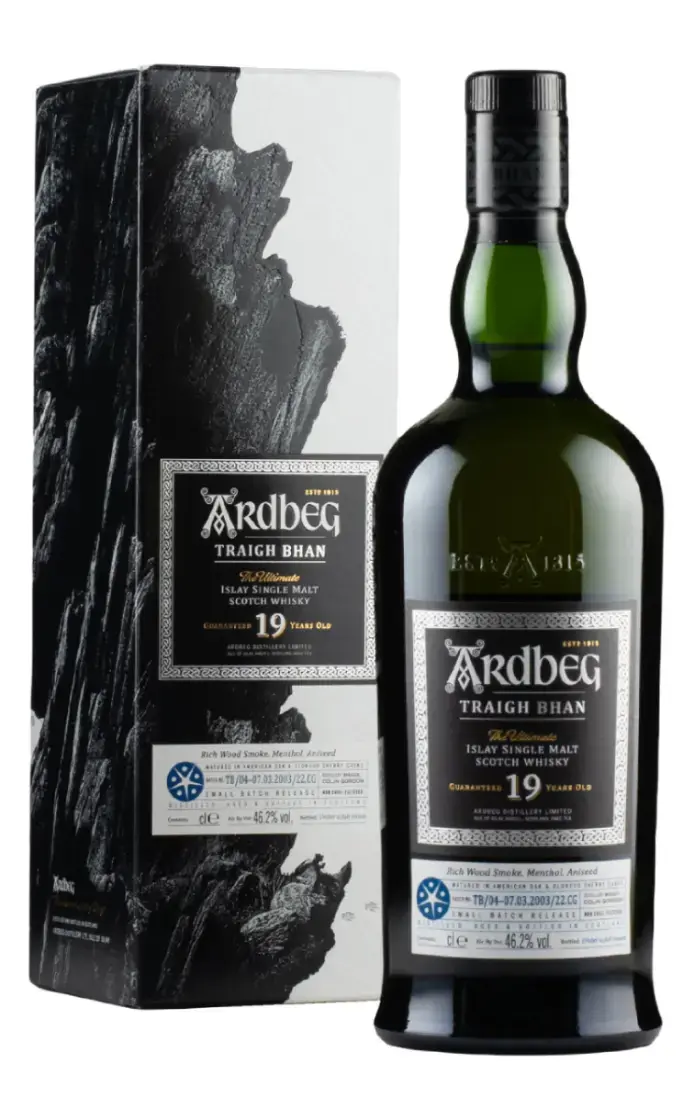 Виски Ardbeg Traigh Bhan 19 Years Old, gift box, 0.75 л