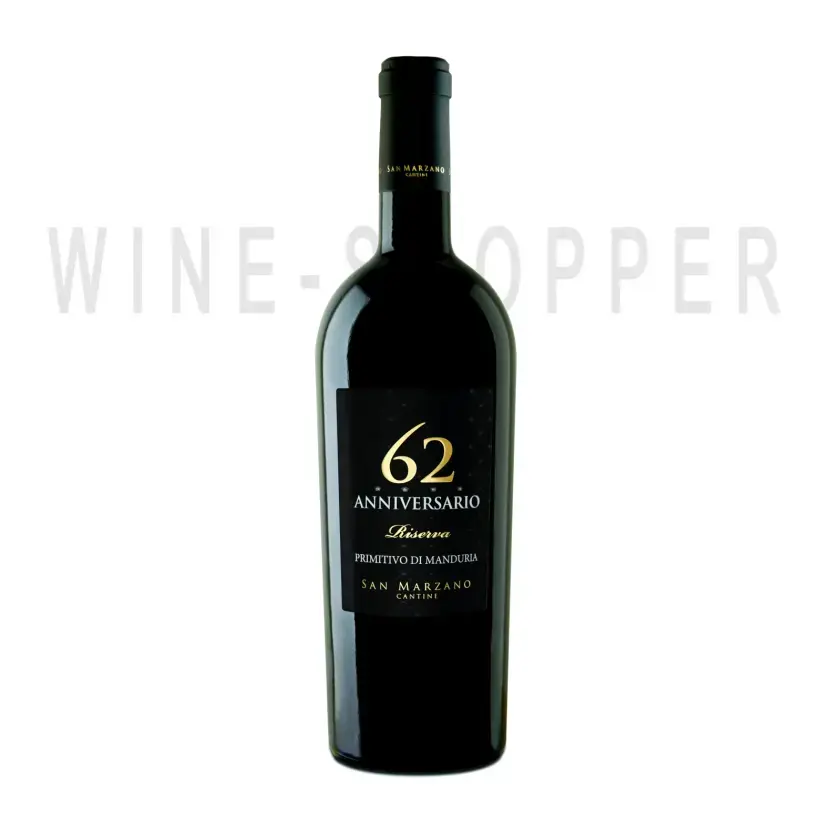 Вино Feudi di San Marzano Anniversario 62 Riserva Primitivo Di Manduria DOP 0.75 л