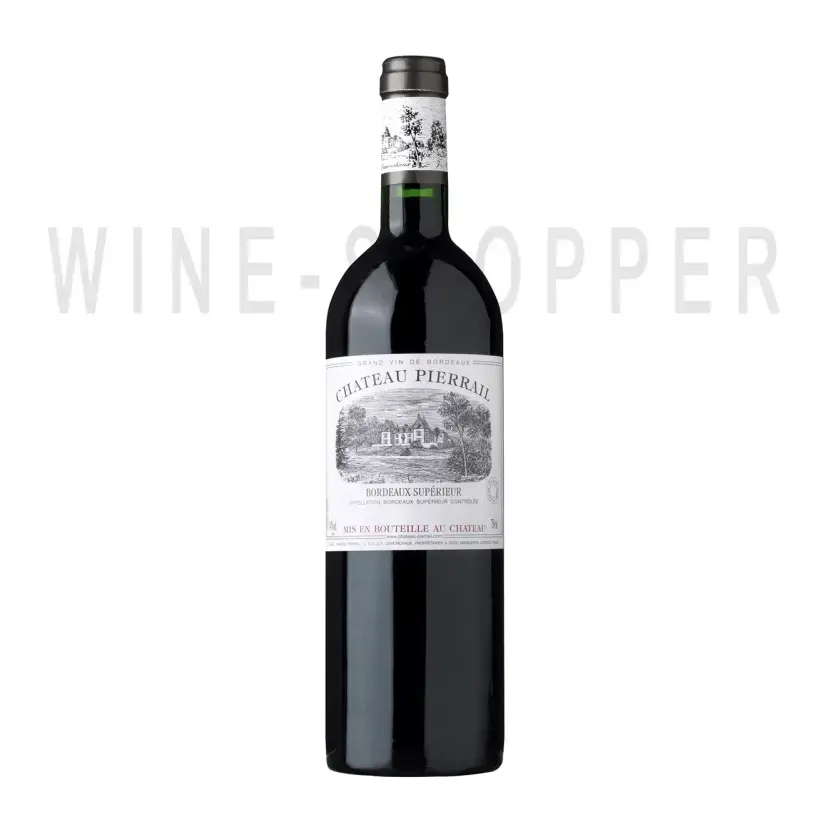 Вино Chateau Pierrail Rouge, Bordeaux Superieur AOC 2014 0.75 л