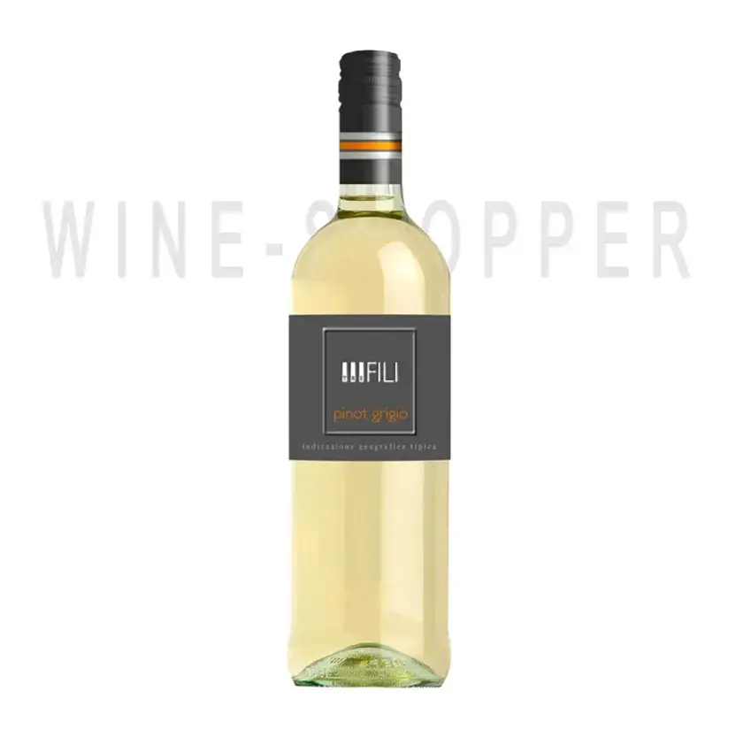 Вино Pinot Grigio Tre Fili IGT Provinciya Pavia 0.75 л