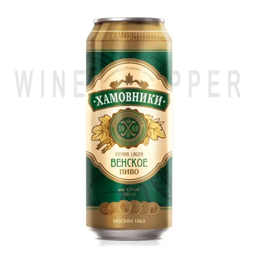 Пиво Hamovniki Venskoe in can 0.45 л