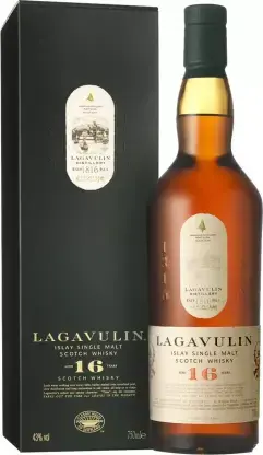 Lagavulin malt 16 years old, gift box, 0.75 л