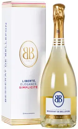 Шампанское Brut Blanc de Blancs Cuvee des Moines Besserat de Bellefon 0.75 л