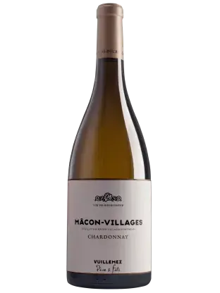 Вино Vuillemez Pere et Fils Macon-Villages Chardonnay, 2022, 0.75 л