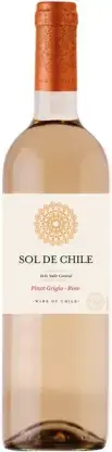 Вино Sol de Chile Pinot Grigio Rose Valle Central DO, 2022, 0.75 л