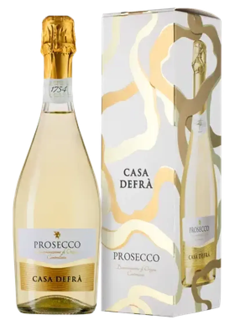 Игристое вино Casa Defra Prosecco gift box 0.75 л