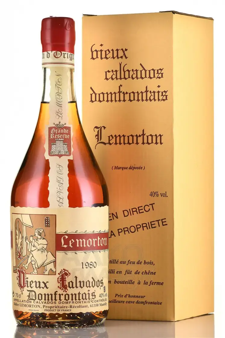 Кальвадос Calvados Lemorton Vintage 1980 0.7 л
