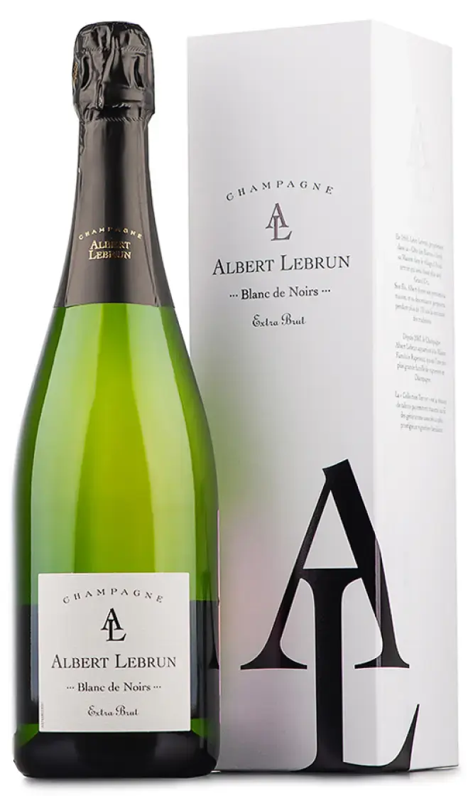 Шампанское Champagne Albert Lebrun Blanc de Noirs AOC, 0.75 л