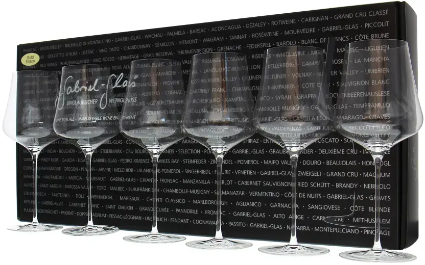 Бокалы Gabriel-Glas Gold Edition Set of 6 pcs, 0.51 л