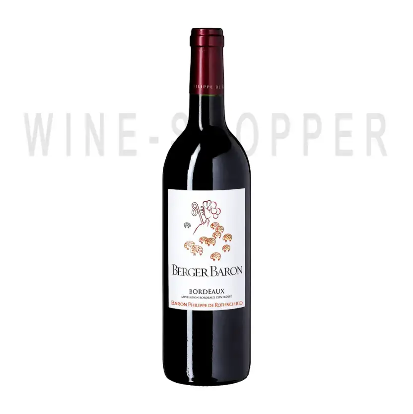 Вино Baron Philippe de Rothschild Berger Baron Rouge 0.75 л