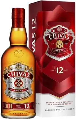 Виски Chivas Regal 12 years old, gift box, 1 л