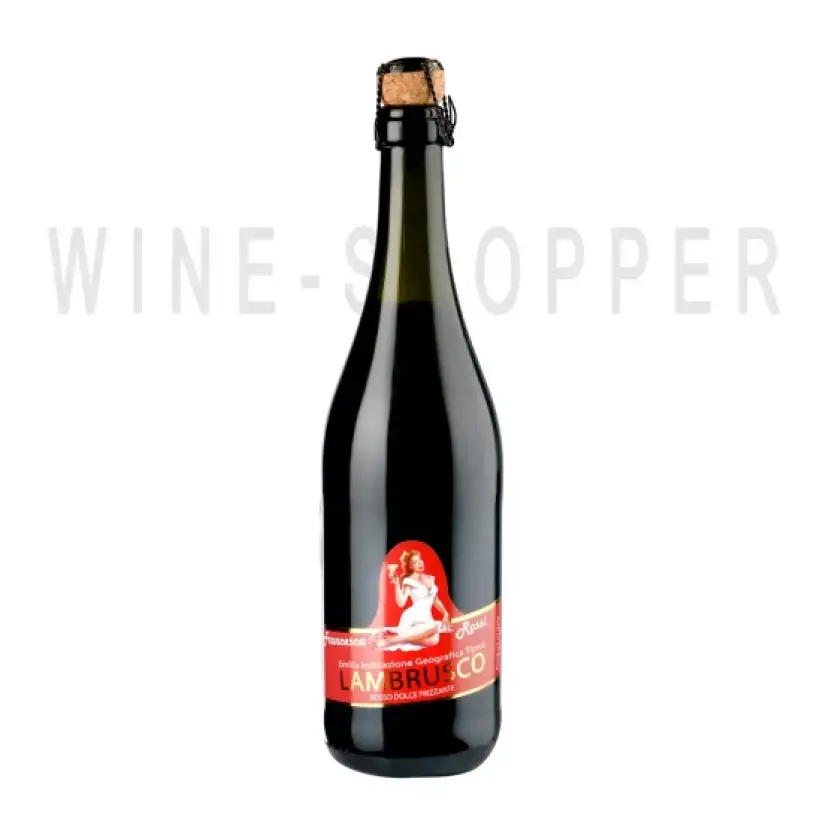 Вино Francesca rossi lambrusco emilia rosso dolce IGT 0.75 л