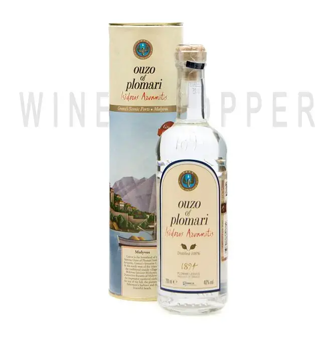 Водка Ouzo Plomari Isidoros Arvanitis in tubes 0.2 л