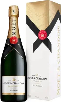 Шампанское Moet & Chandon Brut Imperial gift box 0.75 л