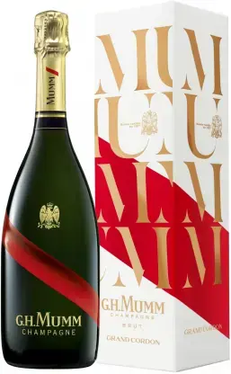 Шампанское Mumm Cordon Rouge Brut gift box 0.75 л 