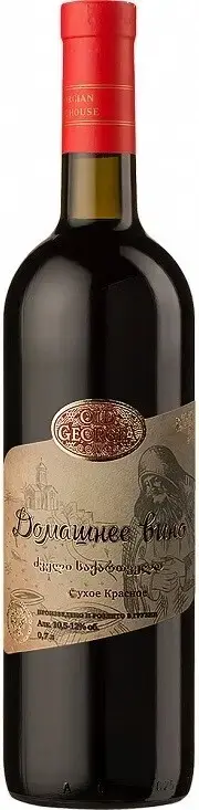 Georgian Wine House Old Georgia Domashnee Red Dry, 0.7 л