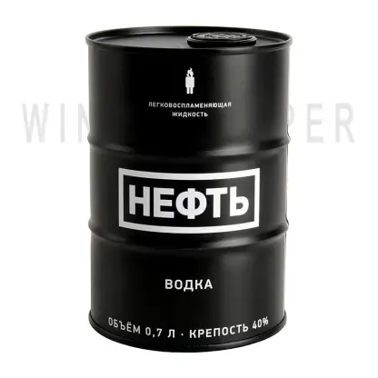 Водка Neft Black Barrel 0.7 л