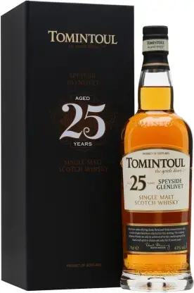 Виски Tomintoul 25 Year Old, gift box, 0.7 л