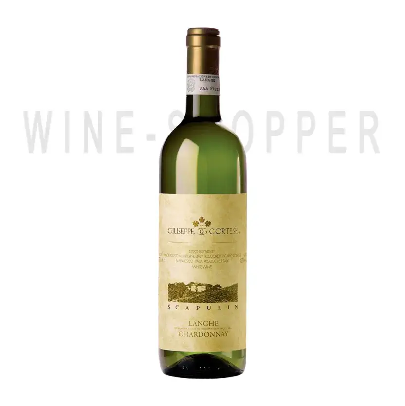 Langhe Chardonnay Scapulin. Langhe DOC 2016 0.75 л