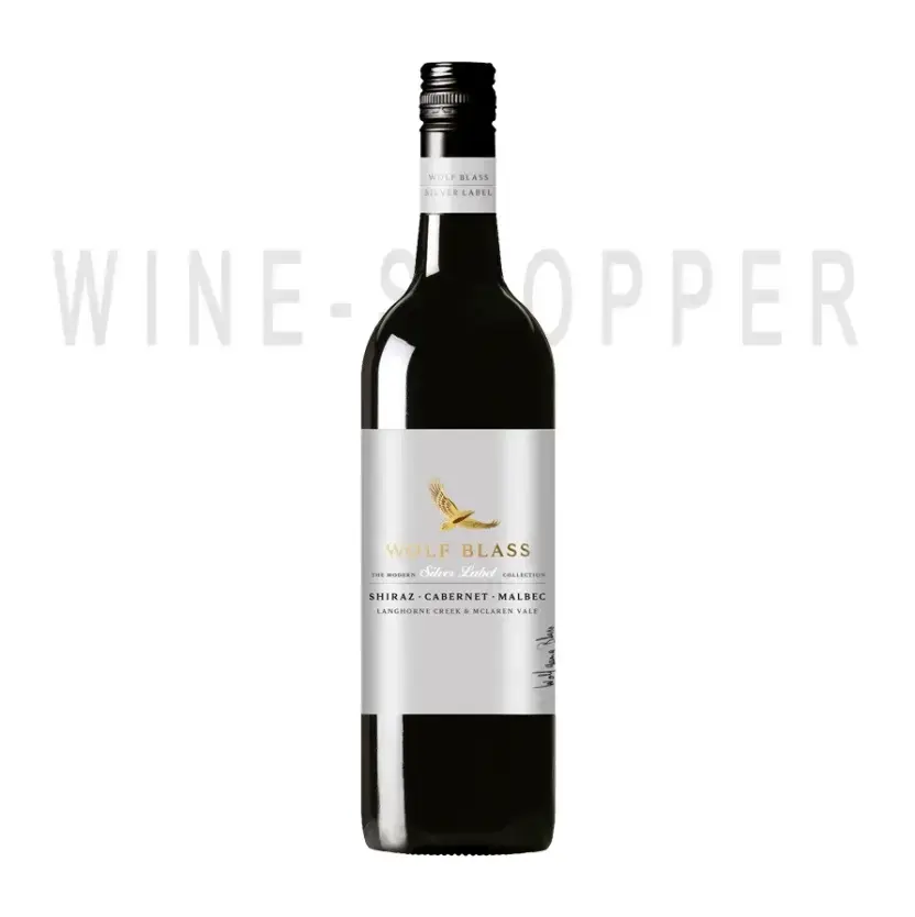 Вино Wolf Blass Silver Label Shiraz Cabernet Malbec 2016 0.75 л