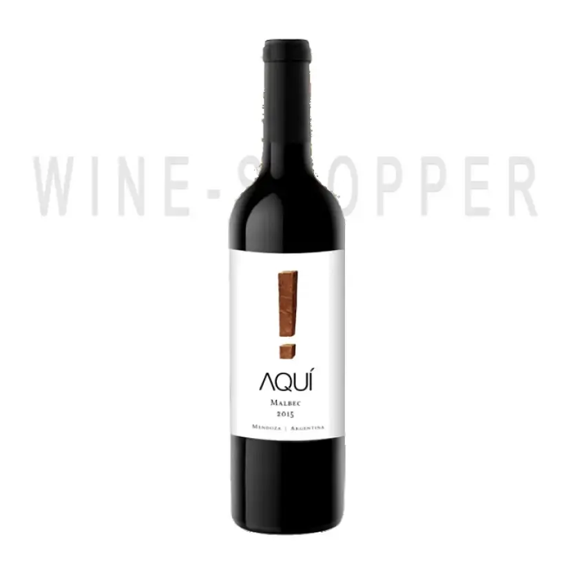 Вино Aqui Malbec 2017 0.75 л