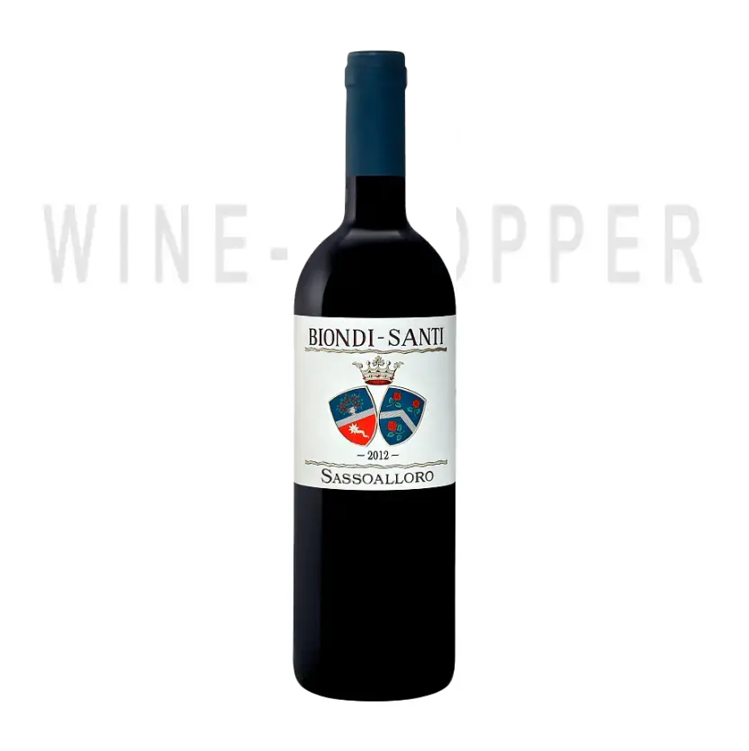Вино Jacopo Biondi Santi Sassoalloro Toscana IGT 2012 0.75 л