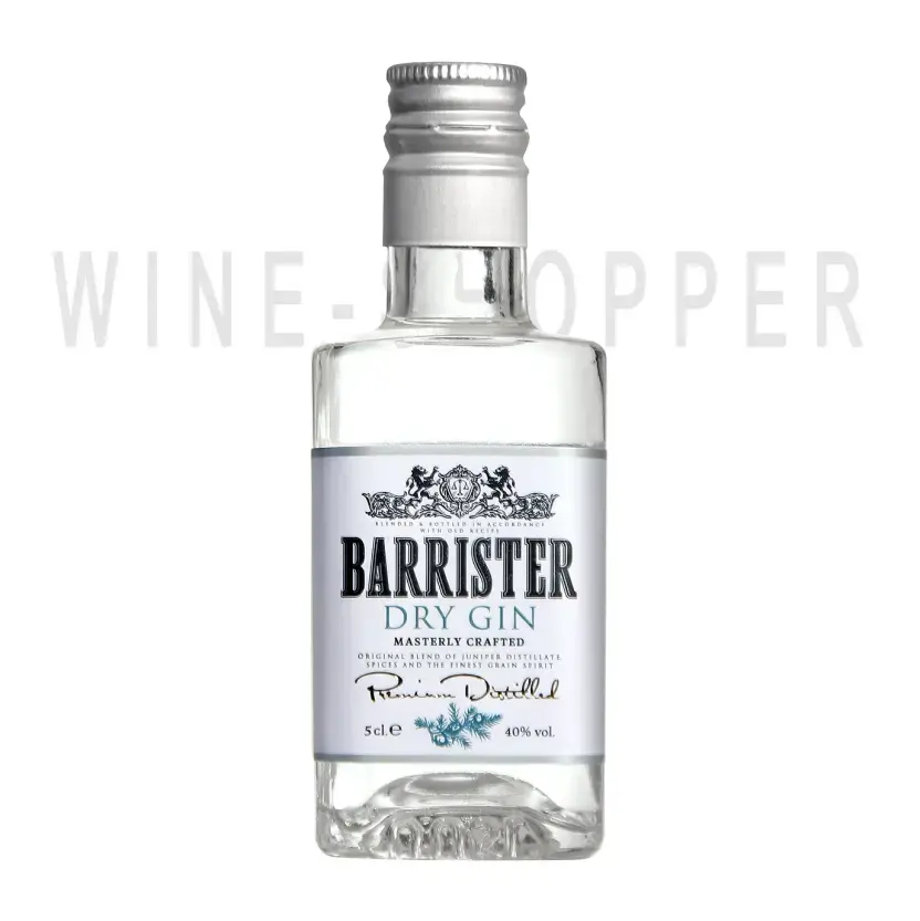 Джин Barrister Dry Gin 0.05 л