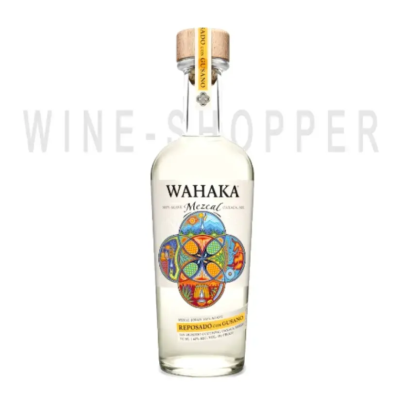 Мескаль Wahaka Reposado con Gusano 0.75 л