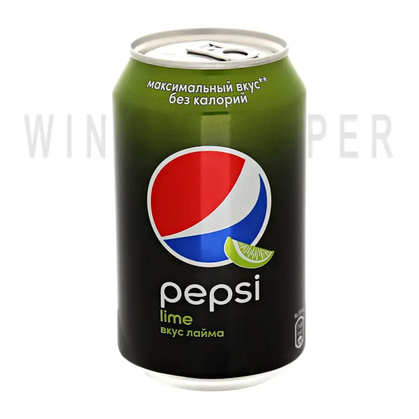 Сидр Pepsi Lime aluminium can 0.33 л