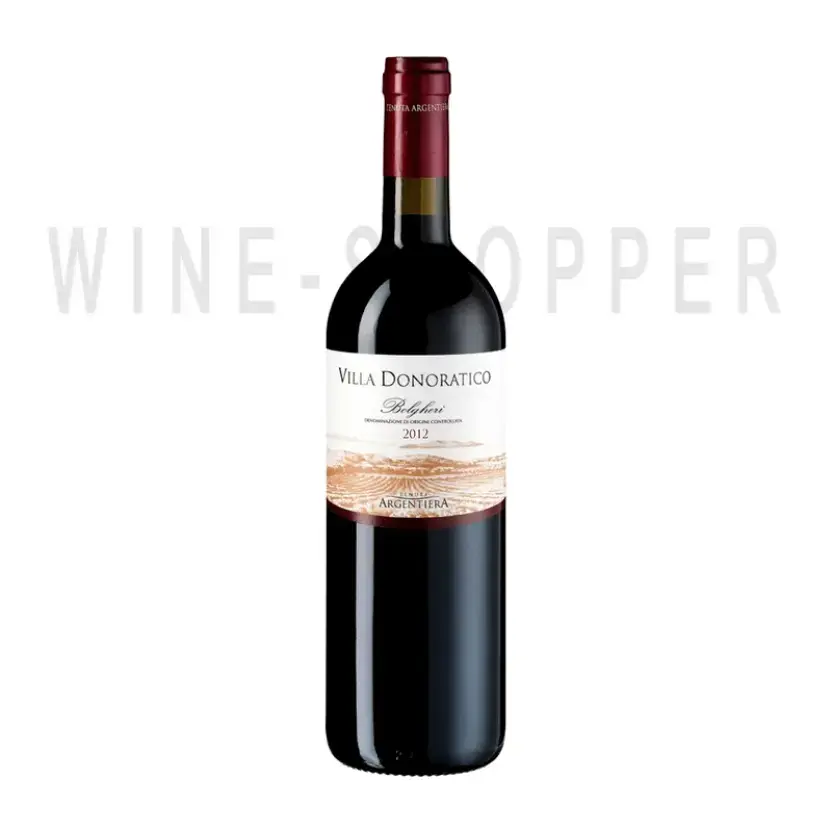 Вино Argentiera Villa Donoratico 2012 0.75 л