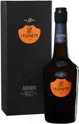 Calvados Lecompte Pays d'Auge 18 ans in gift box 0.7 л