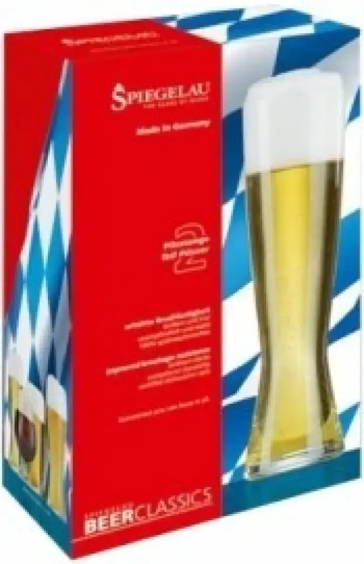 Аксессуары для дома Spiegelau Beer Classics Tall Pilsner Set of 2 Glasses in gift box 0.425 л
